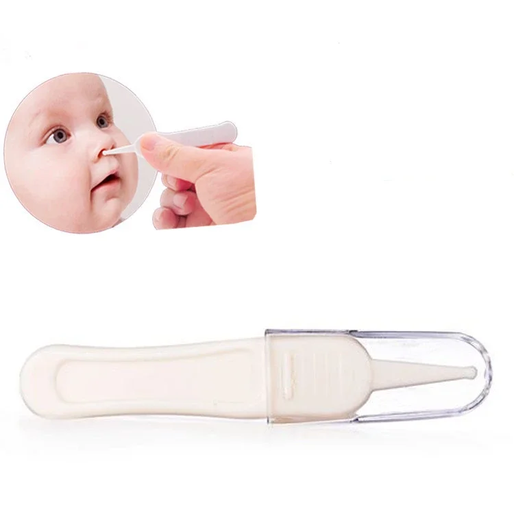 Baby Dig Booger Clip Infants Ear Nose Navel Clean Tools Kids Safety Tweezers Cleaning Forceps Toddler Nasal Cavity Care Supplies