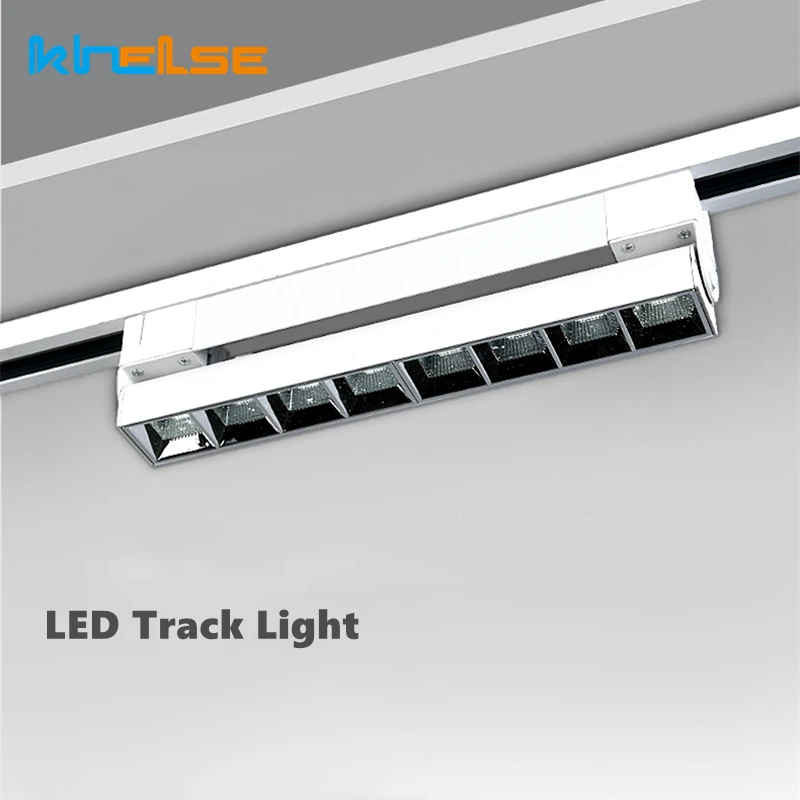 

Modern Clothing Store LED Track Light 20W 30W Aluminum Floodlight Ceiling Rail Lamp Home Living Room Shop Foldable Spotlight