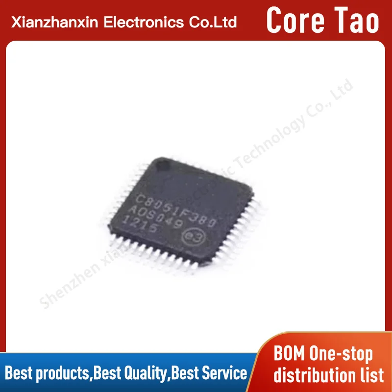 1PCS/LOT C8051F380 C8051F380-GQR TQFP48 Microcontroller chips in stock