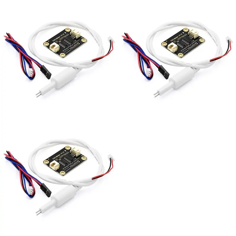 Winter Essential 3X For UNO TDS Sensor Meter V1.0 Board Module Water Meter Filter Measuring Water Quality For Arduino Unor 3