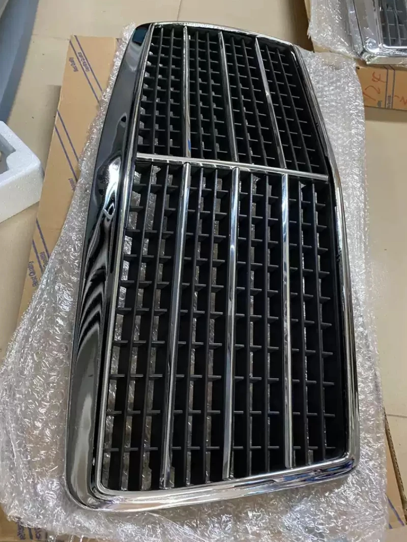 Chrome Grille Assembly Front Bumper Net for Mercedes-Benz W124 Radiator Grill Car Accessories view 5