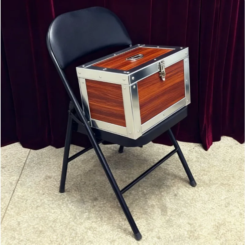 ‌ マスター予測システム（ホワイトボックス+椅子） - プロマジシャンのステージイリュージョンギミック小道具、メンタリズムマジックトリック用