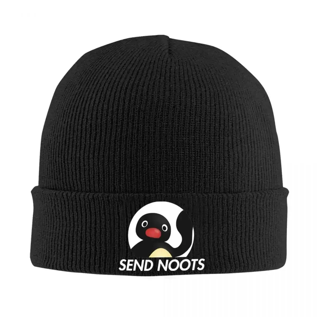 gorros-de-malha-send-noots-gorros-de-inverno-para-mulher-e-homem-gorros-divertidos-com-o-meme-do-pingu-gorros-quentes