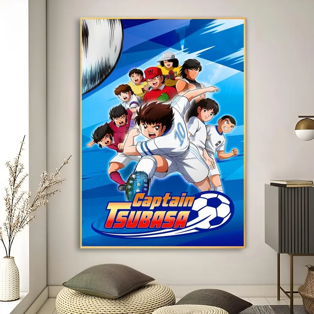 1pc Captain Tsubasa Poster Poster Art Print Bar Living Room Furniture Decor