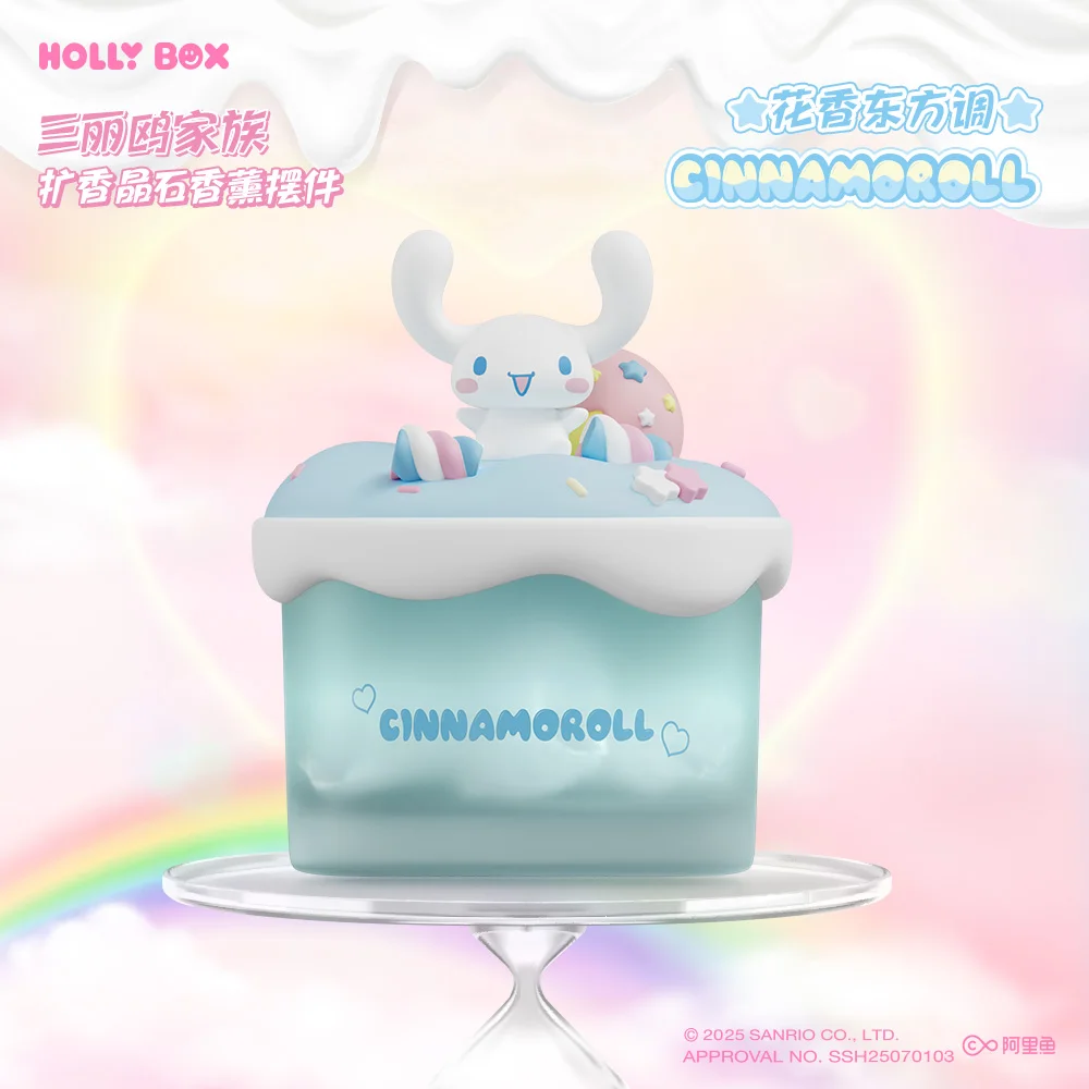 산리오 패밀리 디퓨저 스파 스톤 아로마테라피 장식품 탁상 트렌디 장난감 피규어 고급 선물 쿠로미 시나모롤 멜로디