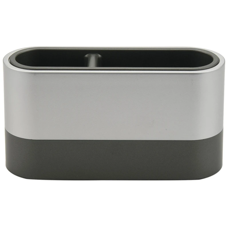 Strumenti per portapenne da scrivania per ufficio contenitore per biglietti da visita con sveglia digitale Timer calendario termometro per la temperatura