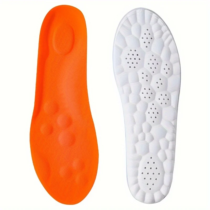 1 Paar/2 Pairs/4 Pairs Hoge Elasticiteit Latex Sport Inlegzolen Zachte Schoen Pads Steunzool Orthopedische Inlegzolen ademend Deodorant Binnenzool