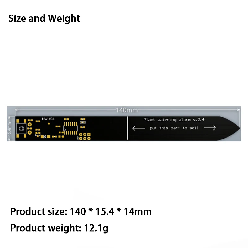 Plant Soil Watering Alarm, Soil Moisture Sensor Module, Soil Moisture Sensor