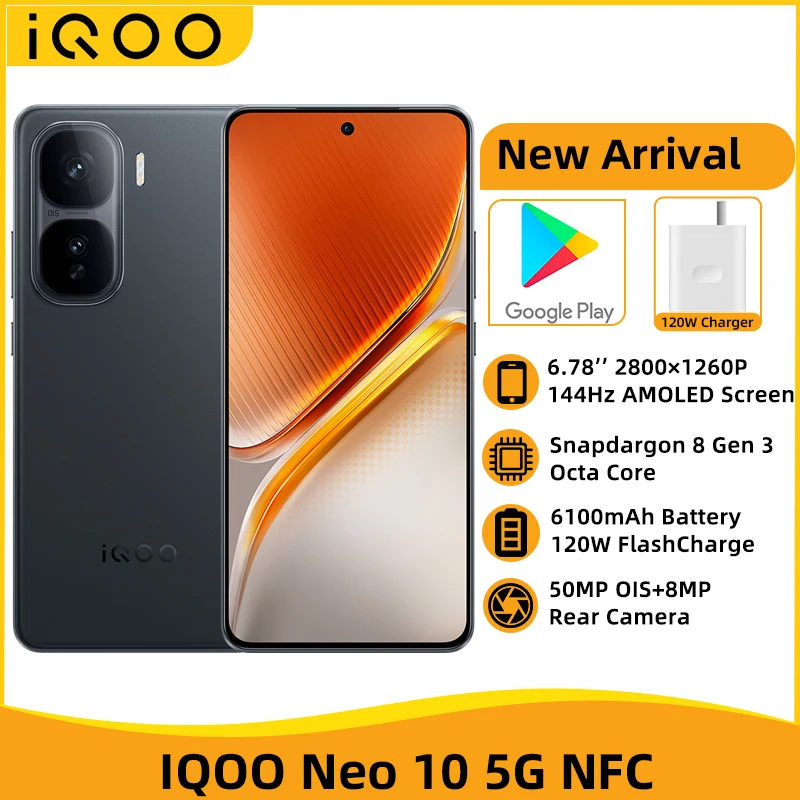 IQOO Neo 10 5G NFC Smartphone 6.78