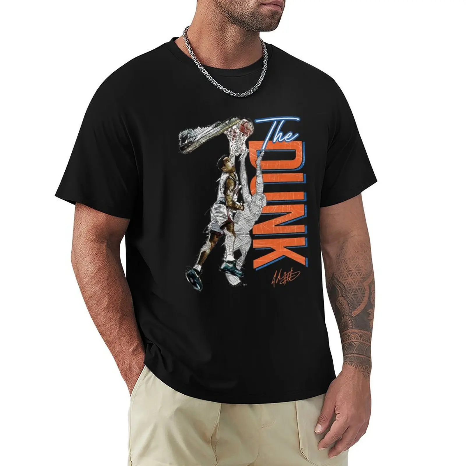 John Starks The Dunk T-Shirt graphic shirts aesthetic clothes mens t shirts pack