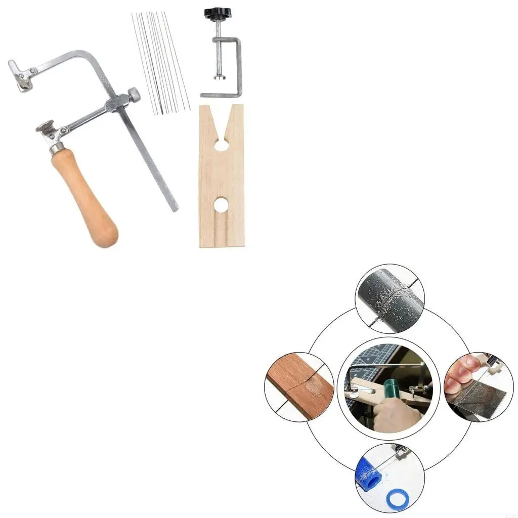 

Multipurpose Wire for Jewelry and Woodworking Featuring Sturdy Steel and Smooth Handle for Comfort