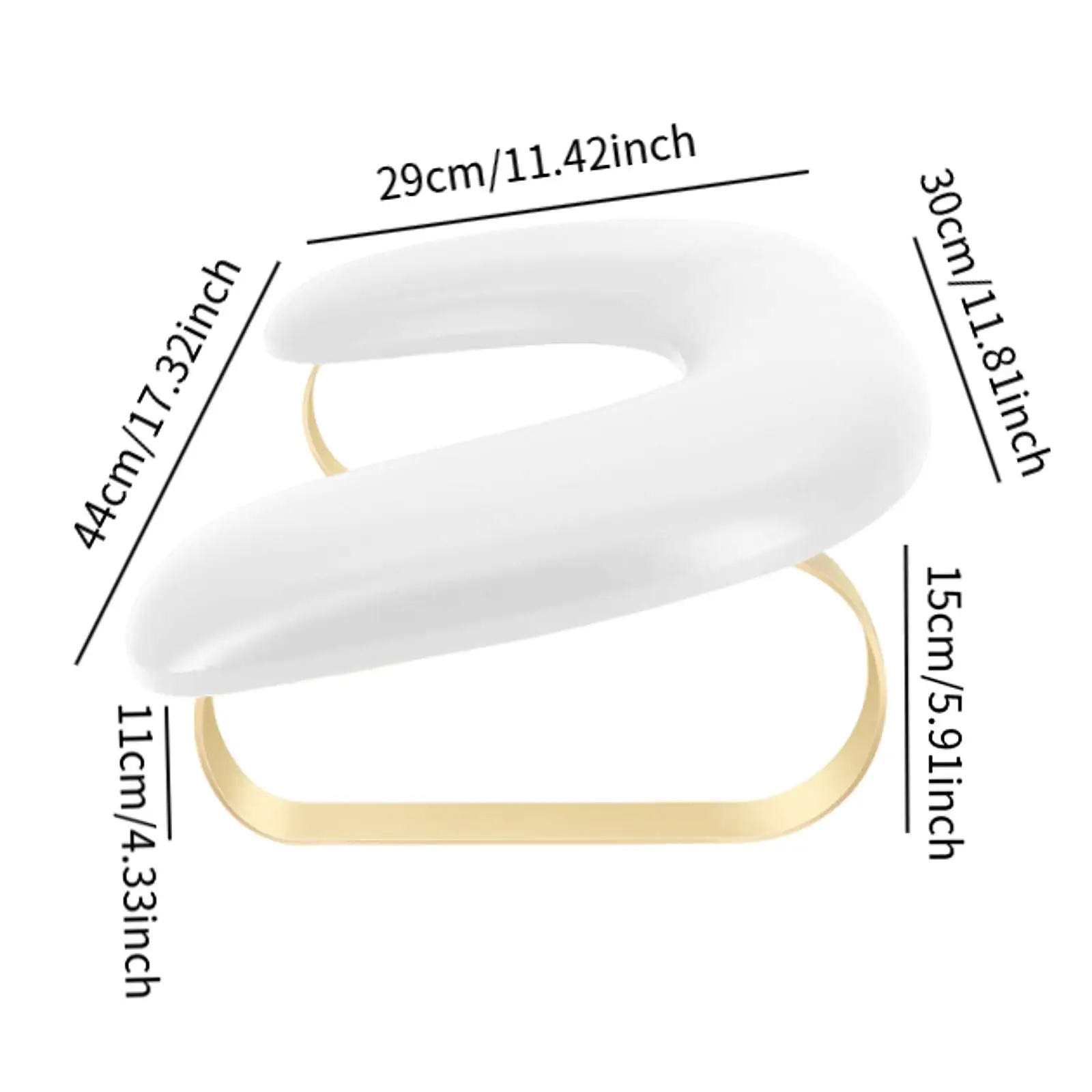 Oreiller à ongles Portable repose-bras professionnel ergonomique antidérapant en forme de U soins des ongles bras Support manucure accoudoir pour Salons