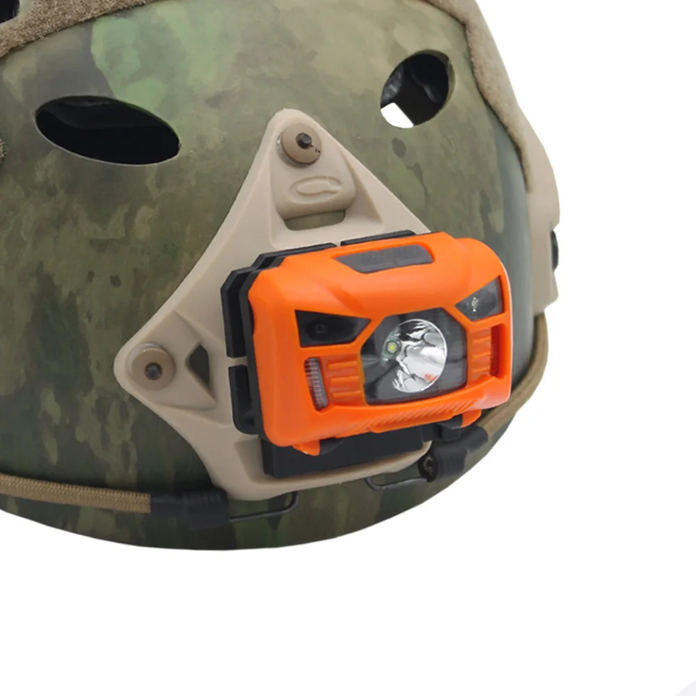 VULPO Luz táctica casco MICH carga USB sensor señal resistente agua - imagen 2