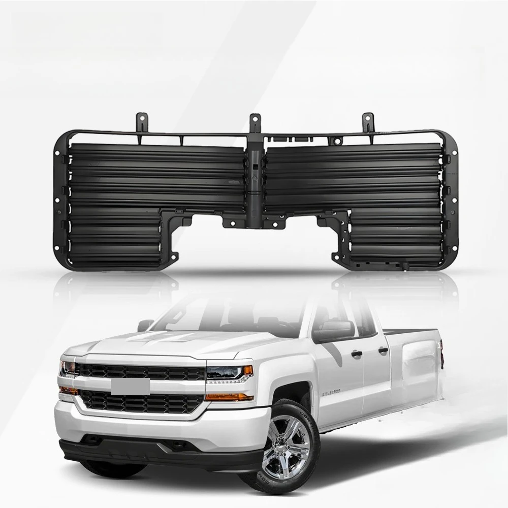 

Для Chevrolet Silverado 1500 2017-2019 годов: решетка радиатора с жалюзи и воздухозаборником в сборе с мотором