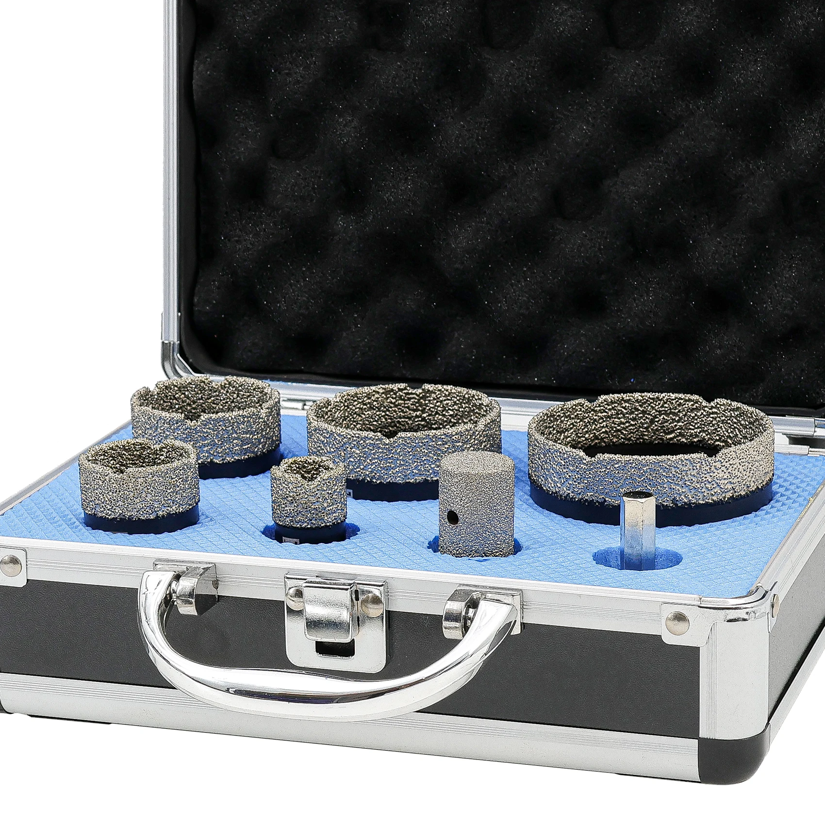 Dt diatool-ダイヤモンドホールソーカッター,ドリルビットセット,タイル磁器セラミック用m14,20mm, 32mm, 45mm, 55mm, 68mm, 1セット