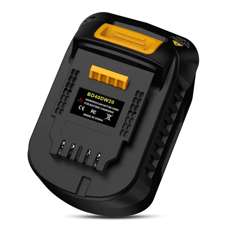 

Y50A-для Black And Decker 36-40 В адаптер для аккумулятора работает для аккумуляторных электроинструментов 20 В комплект для переоборудования литиевой батареи