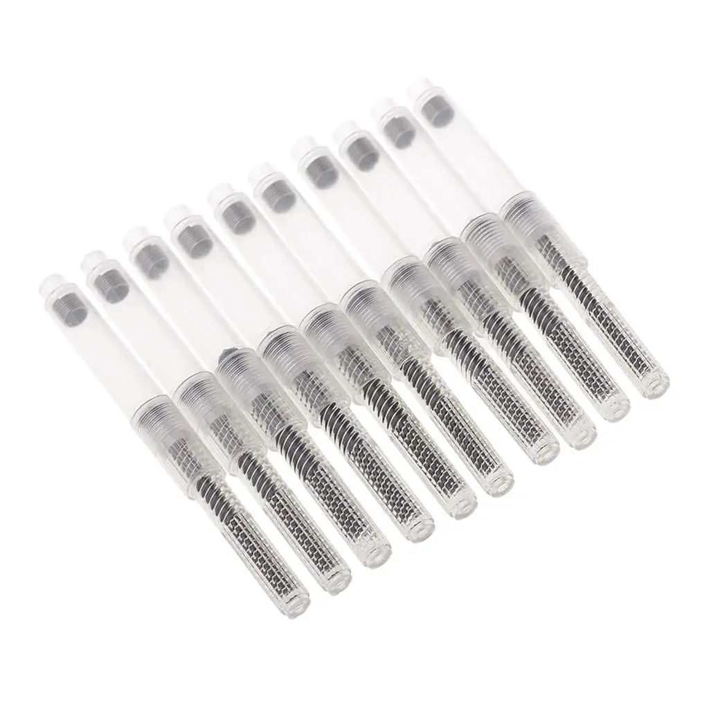 Ink Supply Container cartuchos para caneta-tinteiro, peças de reposição, 4mm, 10pcs