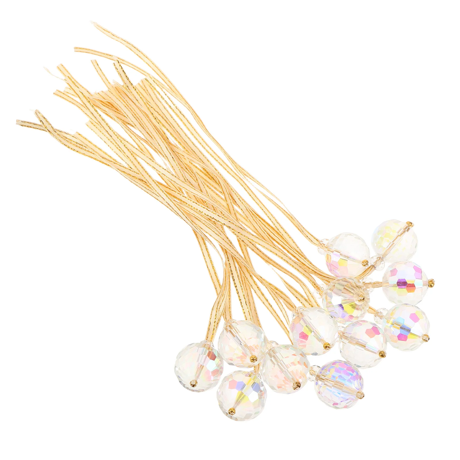 

12Pcs Prism Glass Ball Ornaments Crystal Hanging Decorations for Christmas Tree Wedding Party Home Glass Christmas Ornaments