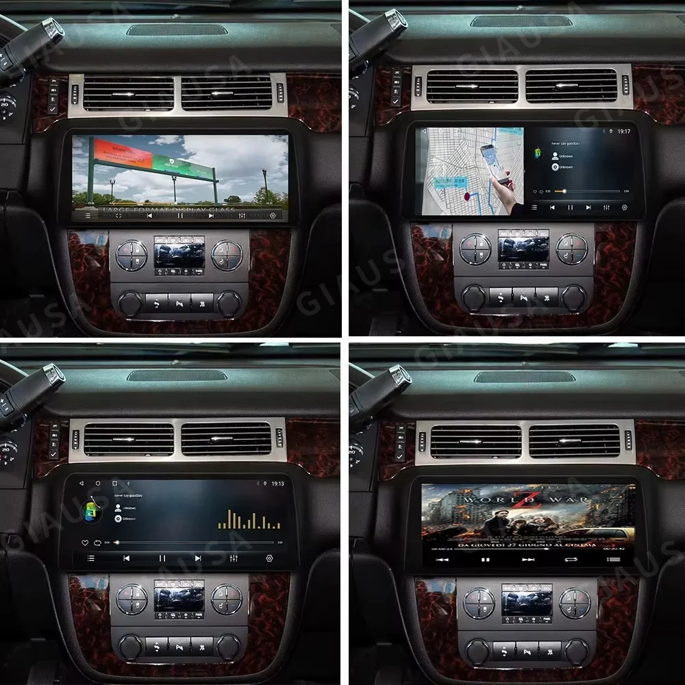 

Android 13 Player For GMC SIERRA 2007 2008 2009 2010 2011 2012 2013 Wireless CarPlay Multimedia GPS Stereo Radio Head Unit