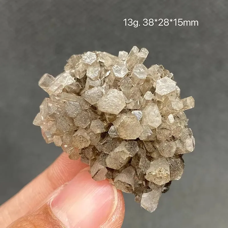 

100% natural Goshenite columnar calcite pendant mineral specimens healing crystal