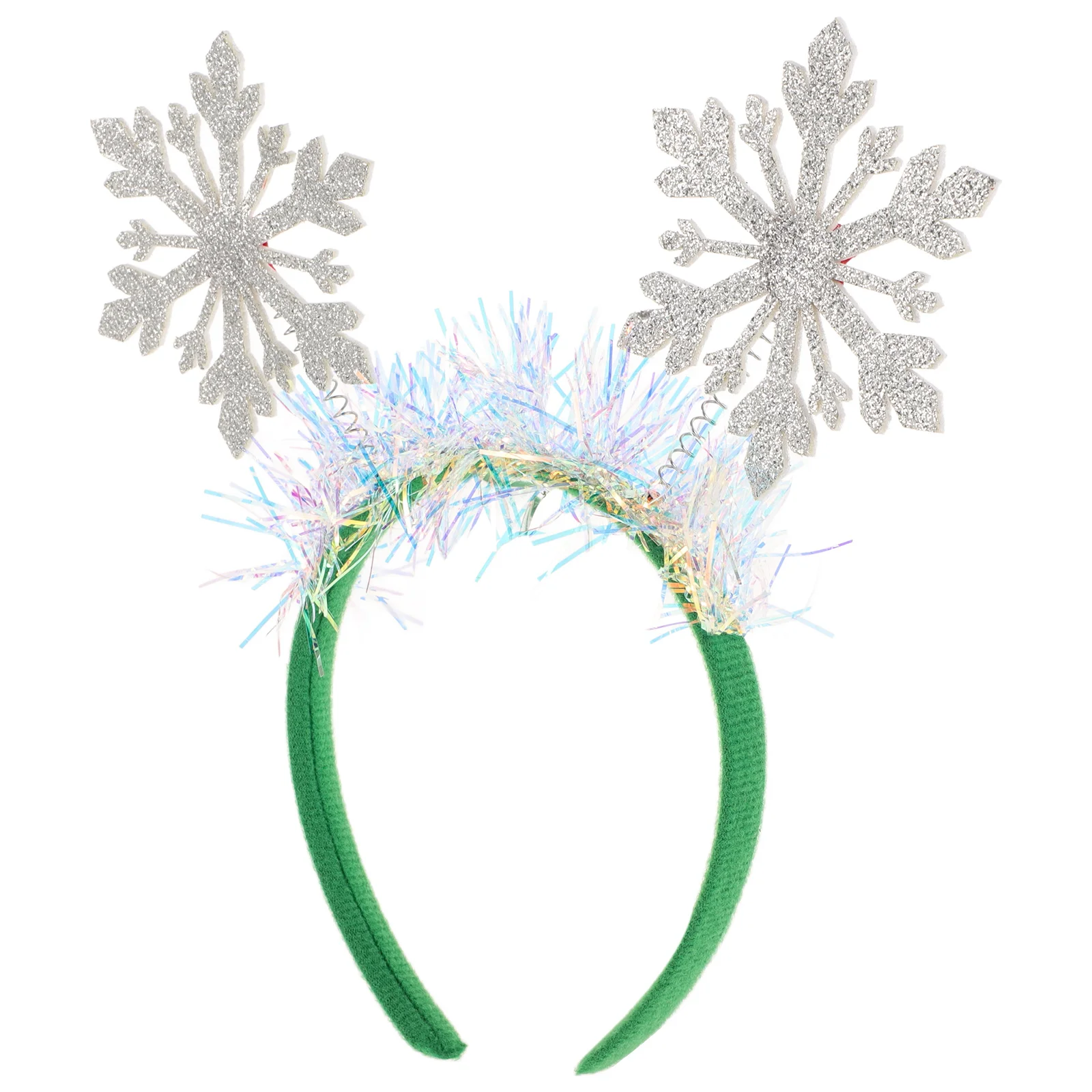 

1Pcs Colorful Snowflake Headband Christmas Hair Accessories Holiday Party Costume Hair Hoop