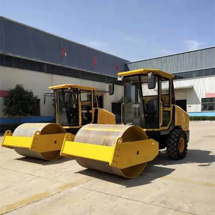 Supply of six-ton single-wheel roller, seat-mounted vibration roller