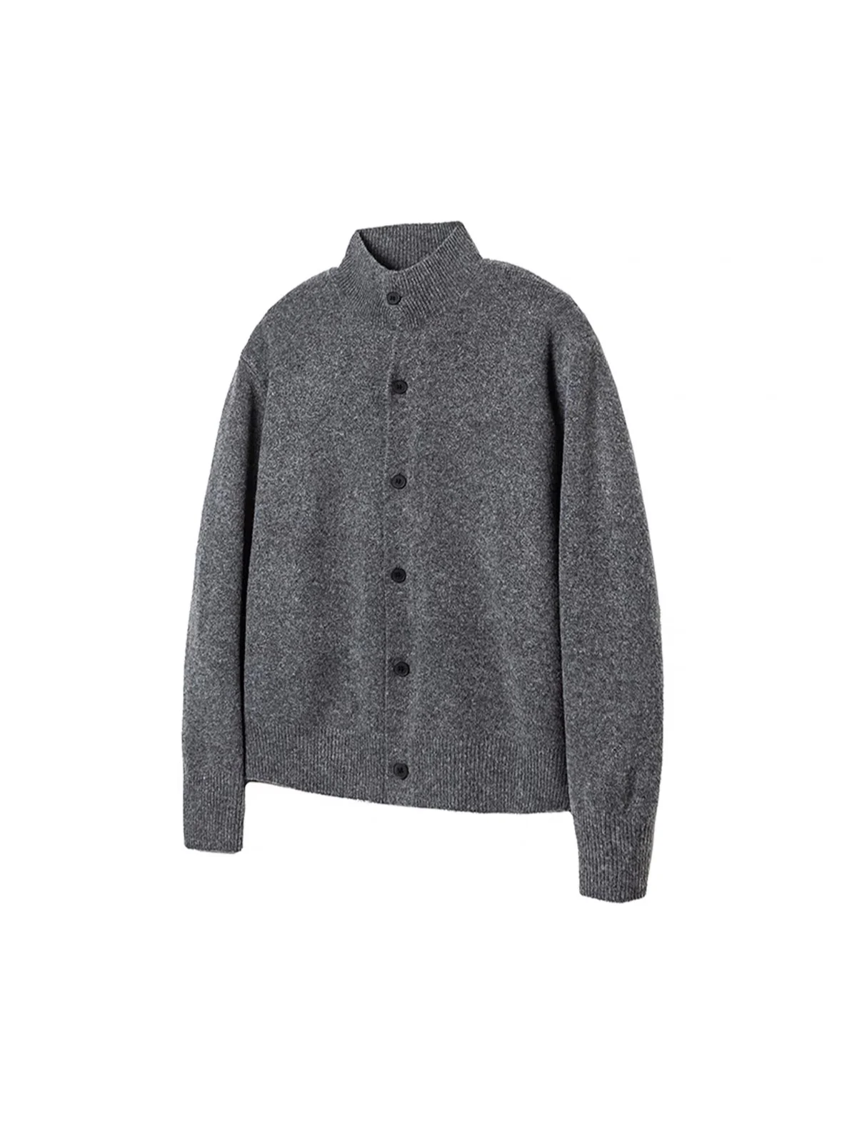 

Ay Вязаный открытый кардиган Jaet для мужчин и женщин, однотонный универсальный модный брендовый свитер, топ в американском стиле ретро, высококачественный простой