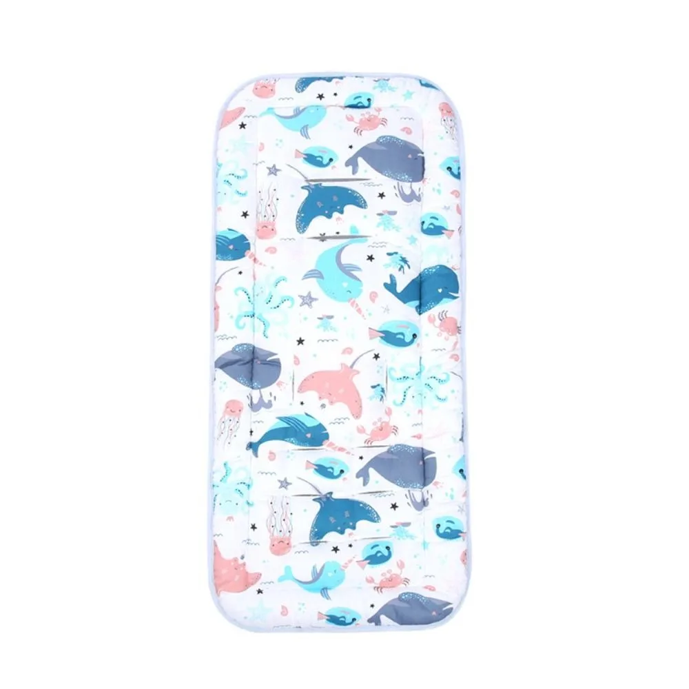 

Washable Winter Windproof Cartoon Animal Outdoor Stroller Accessories Pushchair Car Seat Pad Baby's Cushion Baby Stroller Mat