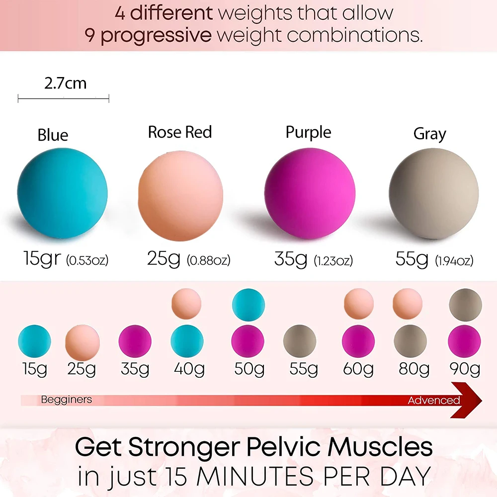 kegel ball for women tightening exercise Medicine Silicone Geisha Ball simulator Vagina Muscle Trainer Sex Toys for Women