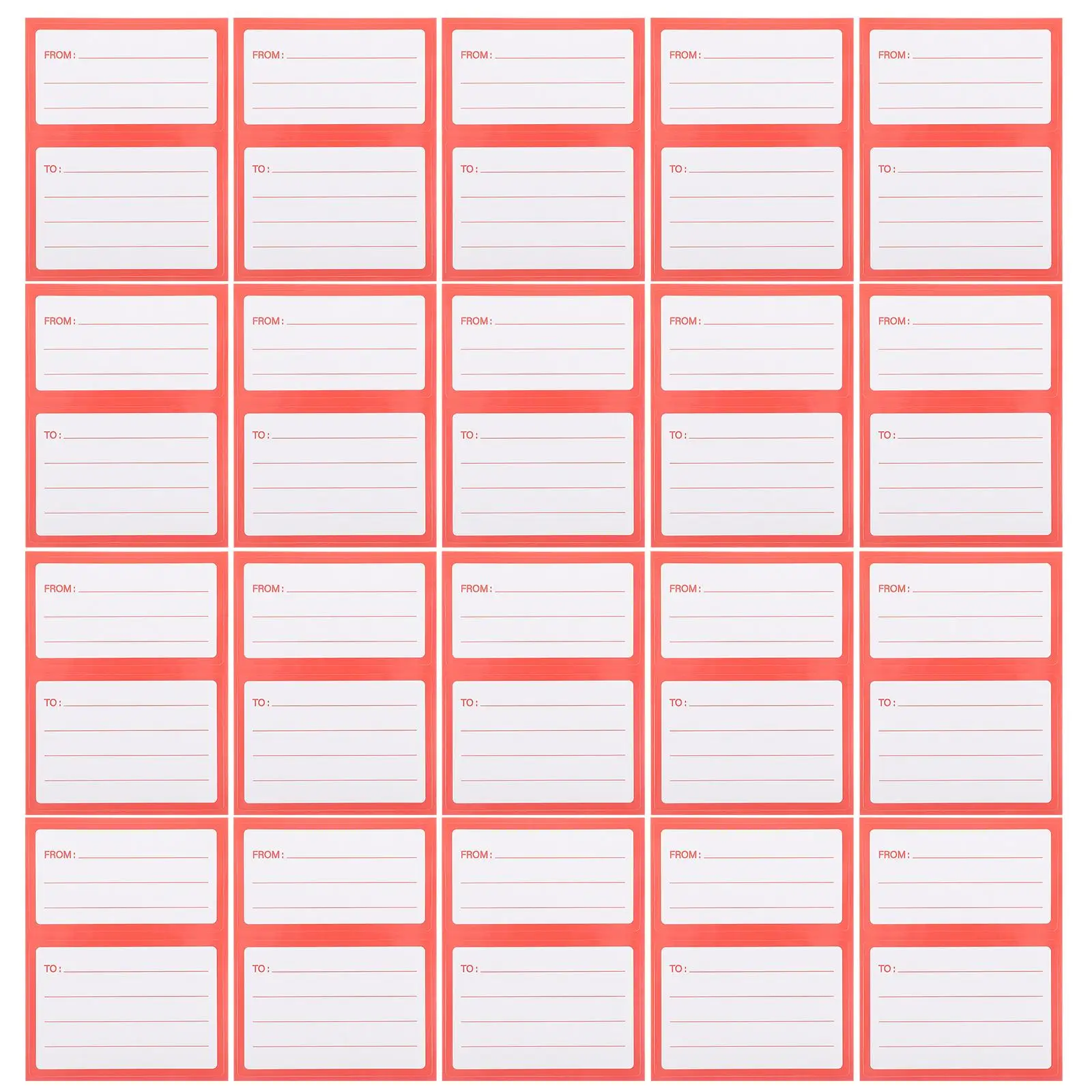 

150 Pcs Mailing Labels Self Adhesive Shipping Stickers Blank Write on Universal Mailer Envelope Address Name Tags