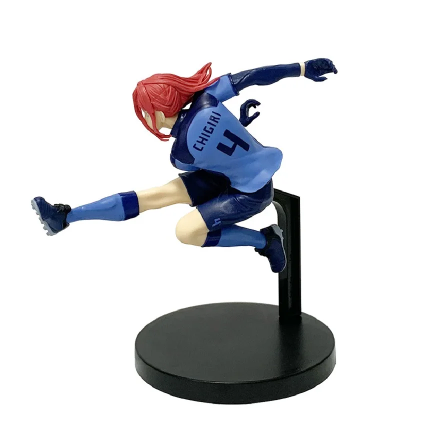Heiß begehrte Anime BLUE LOCK Animation Version Blue Forbidden Zone Idol Figur Itoshi Nagi Nr. 10 PVC Modell Ornament Sammlerstück Spielzeug Geschenk – Detail 29