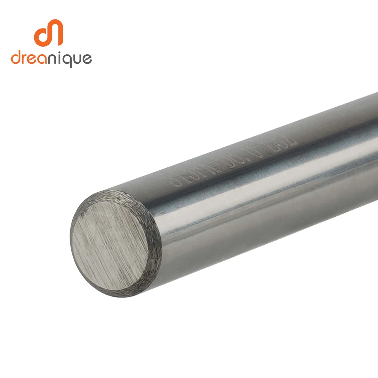 Dreanique เครื่องตัดกัดทังสเตนคาร์ไบด์ทรงตรง3ชิ้น1ชิ้นเครื่องเจาะไม้แกะสลัก CNC สำหรับตัดเป็นชิ้น