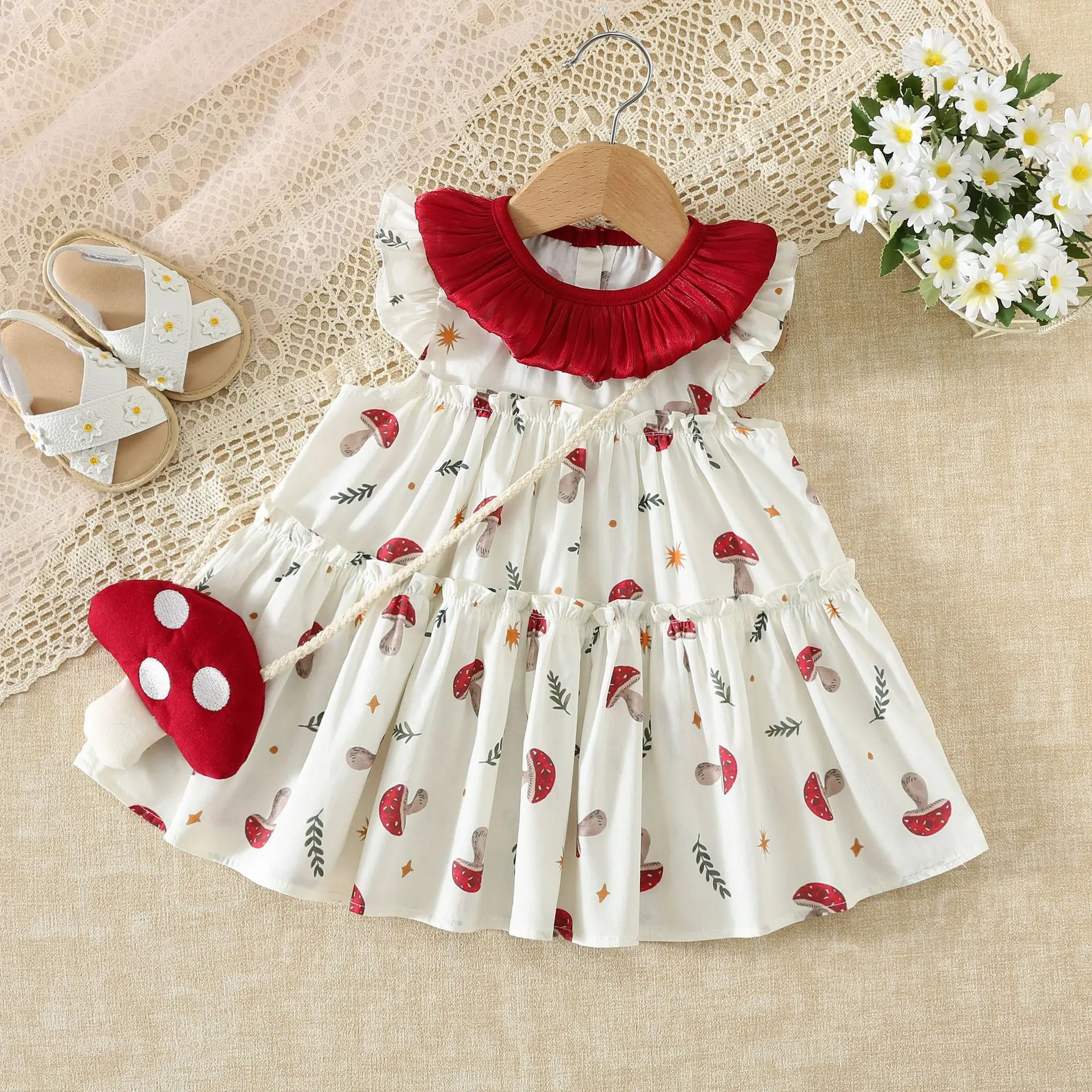 

Girls' Summer Dress 2026 Little Girl Beautiful Children's Foreign Style Thin Girl High-end Skirt