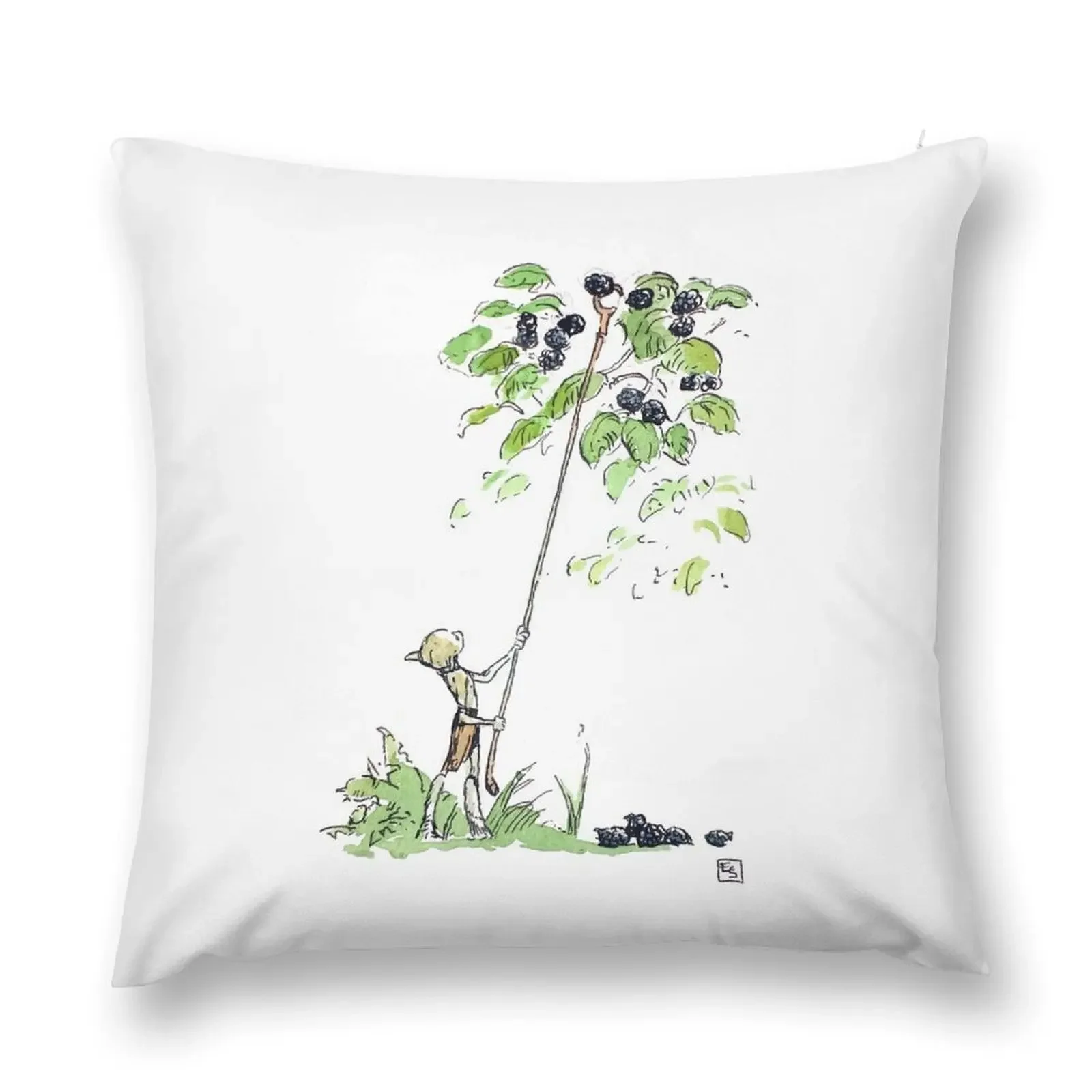 Pixie using a Hooker Stick Throw Pillow Custom Cushion Photo Throw Pillow covers for pillows Cushion Child pillow