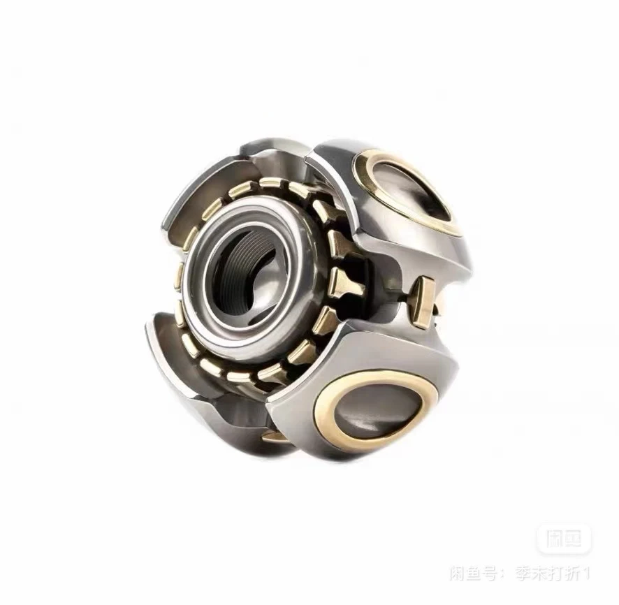 Used EDC First Lautie Noise O Noise 0 Fingertip Gyro Sprocket Fidget Spinner