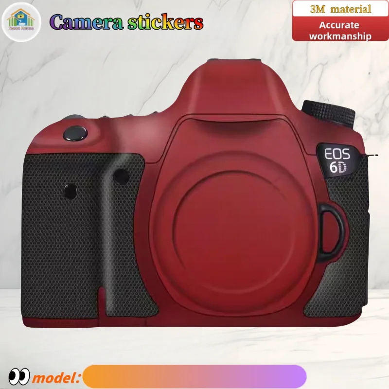 For Canon 6D Camera stickers, DIY skin,Precision tailoring wear-resistant protective film