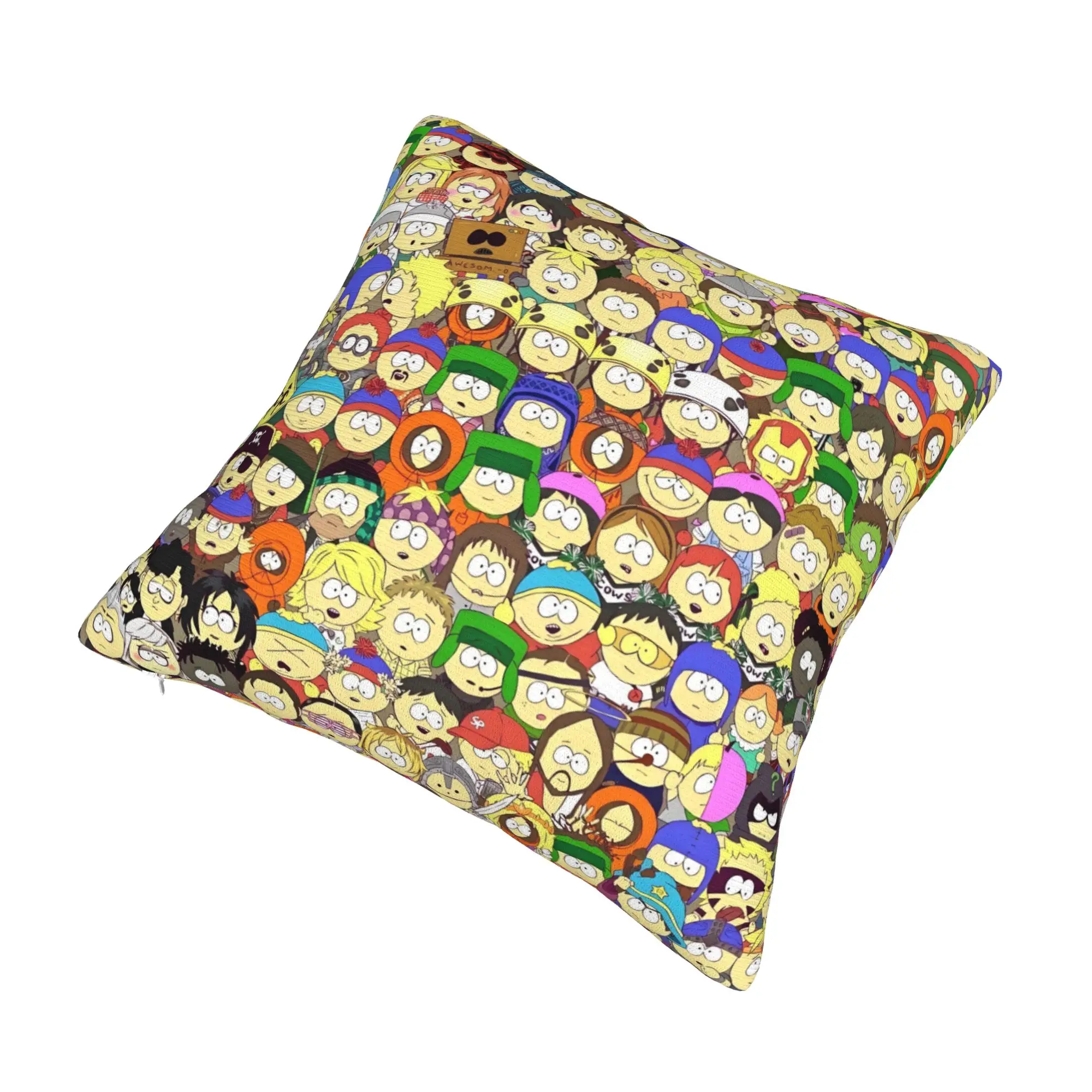 Animation South Parks Luxury Throw Pillow Covers Home Decorative Kawaii Movie Chair Cushion