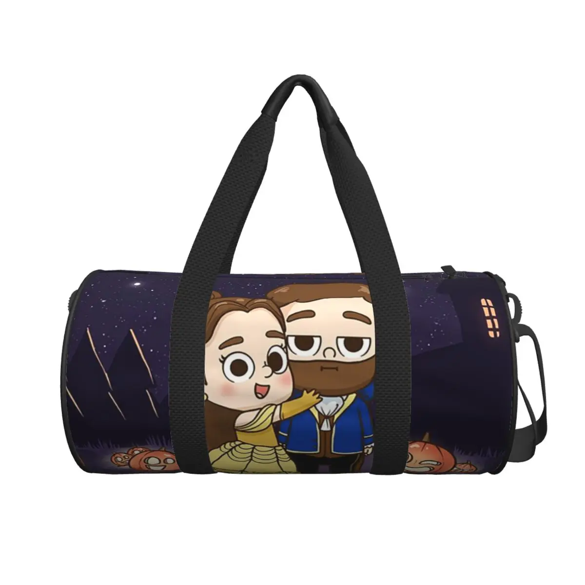 

Pibu-beauty And Beast - Большая спортивная сумка Pibubear, многофункциональная дорожная сумка Duffle, сумки для фитнеса