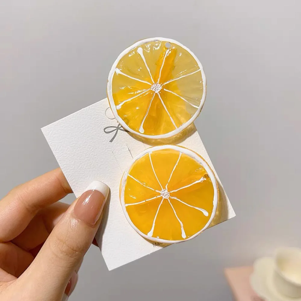 Cute Simulation Food Hair Clips Funny Fruit Vegetable Hairpins Kawaii Hair Accessories For Women Girls Party Styling Gift