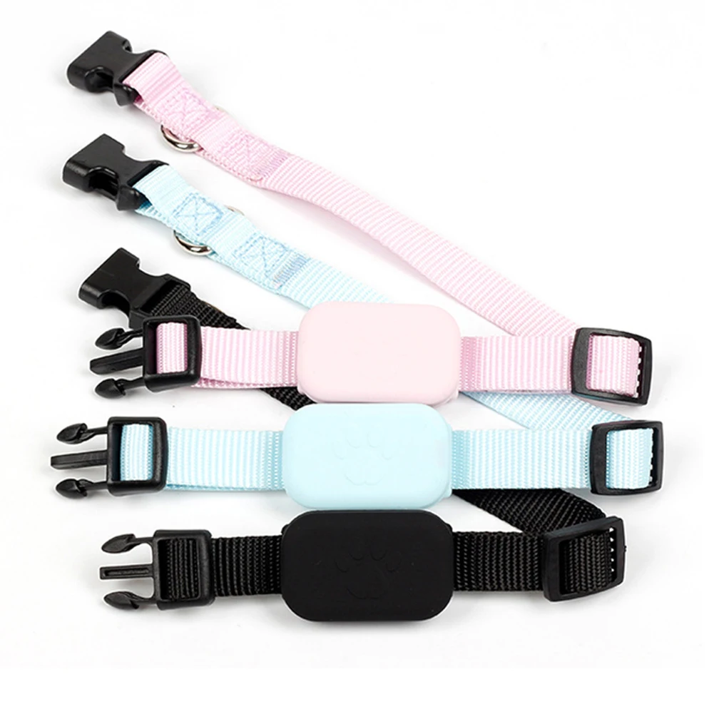 ل iOS جهاز تتبع صغير بنظام تحديد المواقع يعمل بالبطارية تتبع الحيوانات حركة تنبيه طوق الحيوانات الأليفة مكافحة خسر المقتفي للكلاب القطط