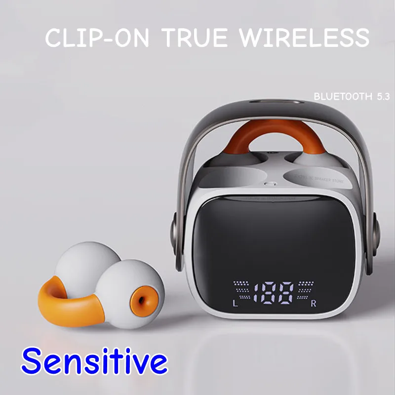 

Tws DS322 Беспроводная Bluetooth-совместимая гарнитура 5.3 Бинауральные спортивные наушники для бега с шумоподавлением Игровые наушники-вкладыши с зажимом