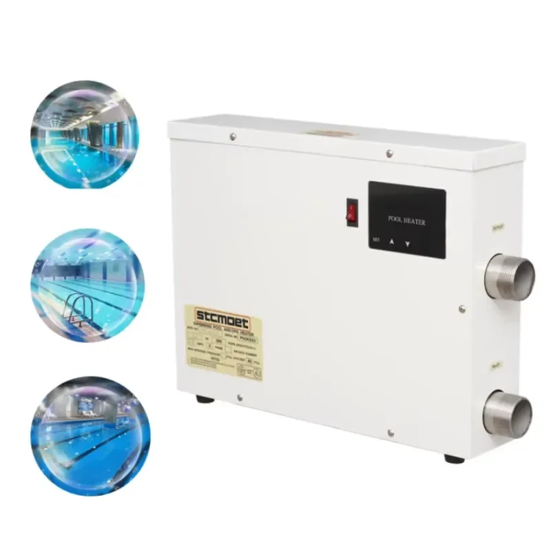 For Low Price Samples 5KW to 60KW Above Ground Spa Swimming Pool Water Heater Pump Heating System 220V 380V Electric Pool