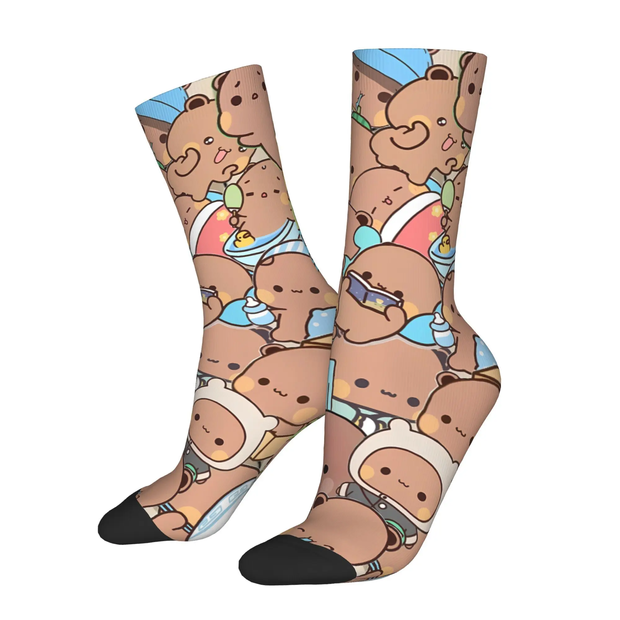 

Kawaii Memes Носки Мужские Мужские Женские Осенние Чулки с принтом
