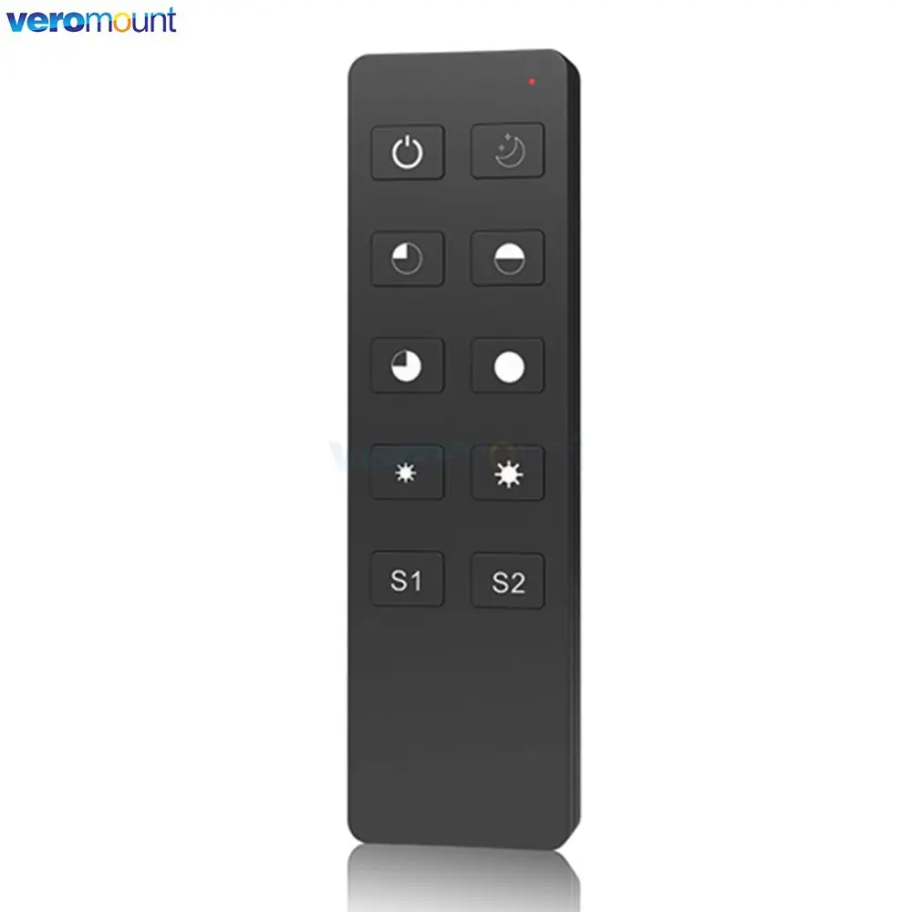 Controle Remoto Sem Fio para Skydance, Receptor Controlador LED de Cor Única ou Dupla, 1, 4, 8 Zone, R1, R2, RU4, RU8, 10Key RF