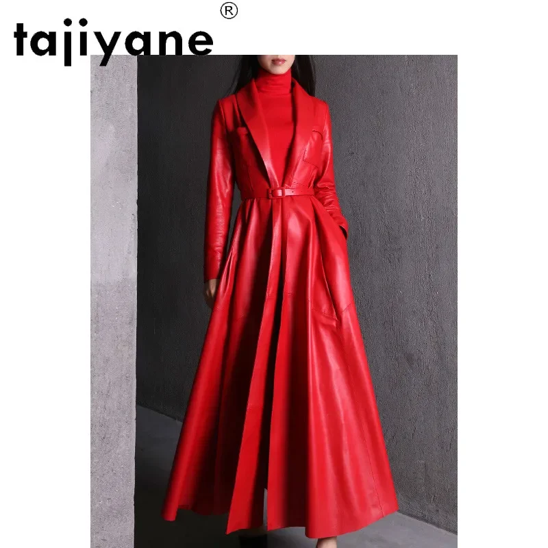 

Tajiyane Real Leather Jacket Women Genuine Sheepskin Coats Woman Coats High Quality Women's Windbreaker Cuero Genuino TN1368