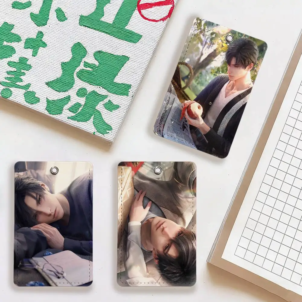 لعبة L-Love and F-Deepspace Z-Zayne الأكثر مبيعًا غطاء بطاقة هوية حافلة الطالب باب الوصول إلى المدرسة بطاقة الائتمان الواقية