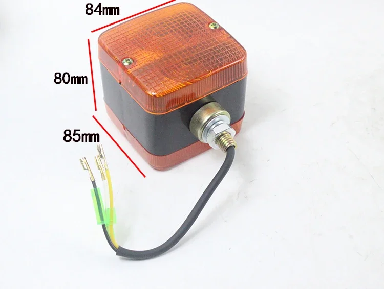 

Forklift Front Small Light Turn Signal Double-sided Light 12V/24V Three-wire Suitable for Hangcha Heli Longgong