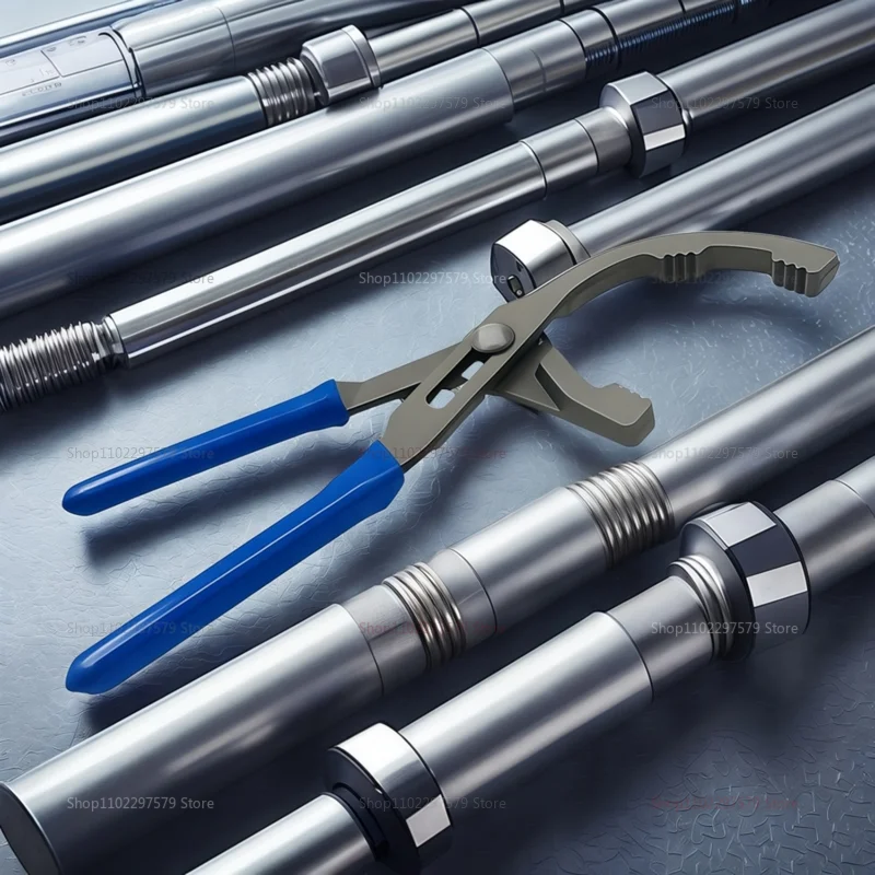 مفتاح فلتر زيت قابل للتعديل، أداة تغيير زيت محرك السيارة، أداة يدوية لإصلاح تفكيك متعددة الوظائف لصيانة السيارات #3