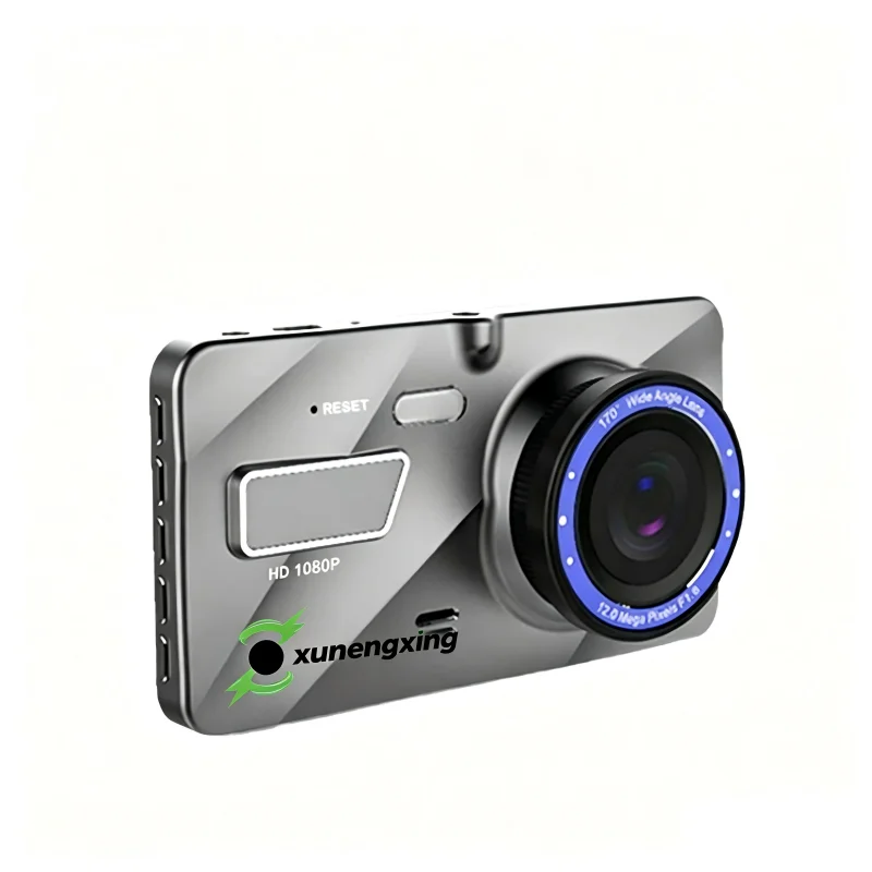 Screen 1080P Dual Lens Car DVR Dash Cam Front Rear Night Vision Loop Recording G-Sensor 170°Wide Angle 24H Motion Detection WDR