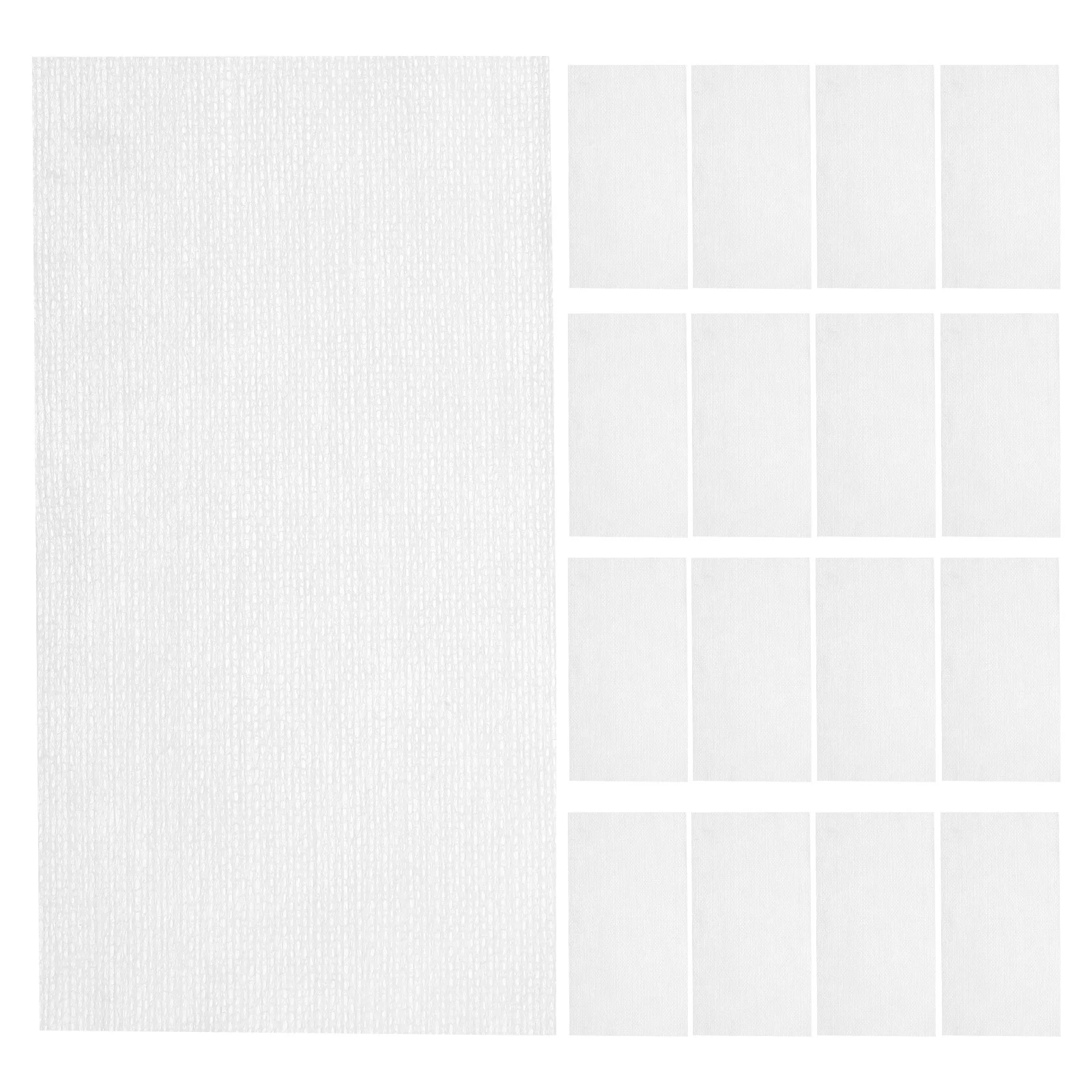 500 Uds. Almohadillas de algodón húmedas estirables toallas faciales desechables tóner de limpieza suave removedor de maquillaje multiusos